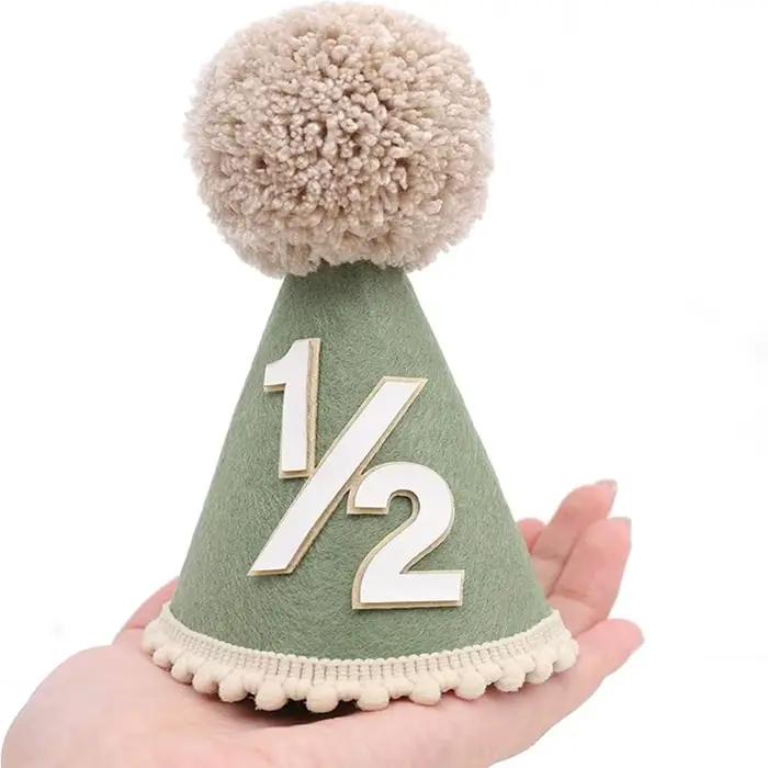 Chapeau de fête d'anniversaire pour bébé garçon et fille