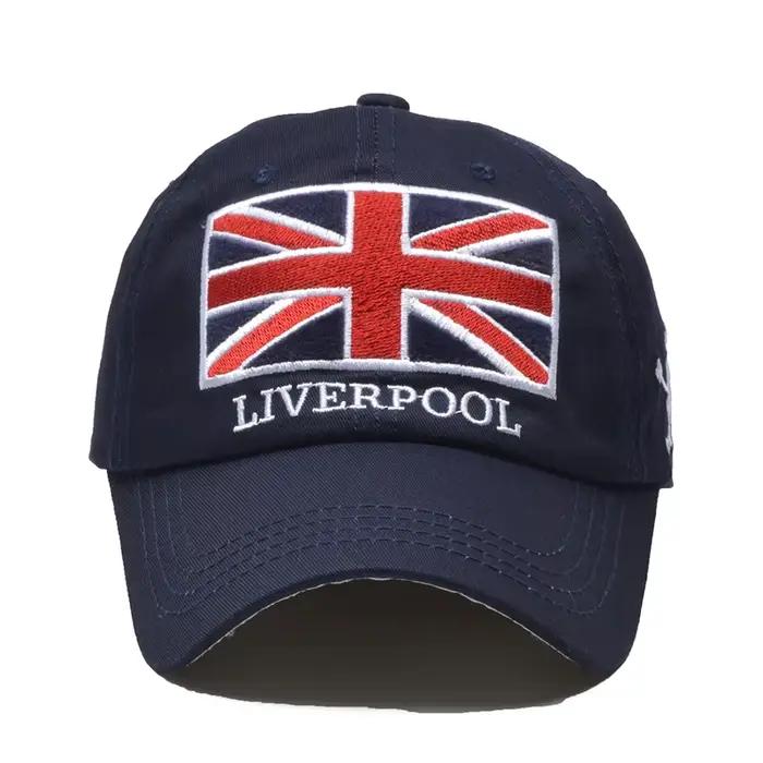 Nouvelle casquette de baseball pour hommes broderie drapeau anglais marque Snapback femmes chapeaux