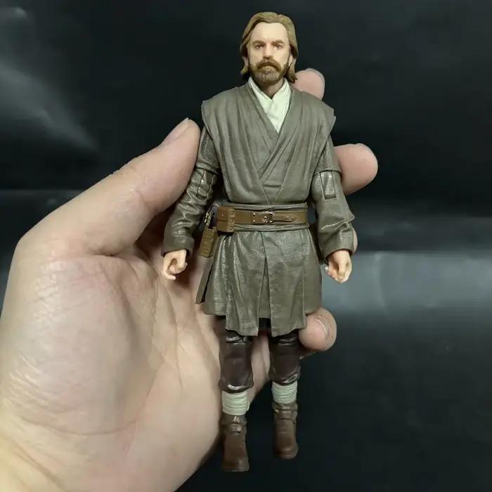 Star Wars série noire mandalorien Boba Fett Stormtrooper trappeur loup Obi-Wan Kenobi figurine modèle jouet passe-temps cadeau