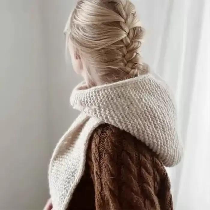 100% laine grande écharpe Sophie surdimensionné capuche cagoule chapeau d'hiver Protection des oreilles coupe-vent chaud Bomber chapeaux femmes mode bonnets