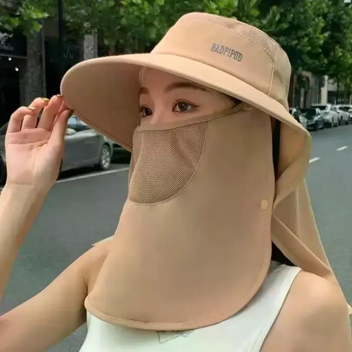 Chapeau de soleil à large bord pour femmes