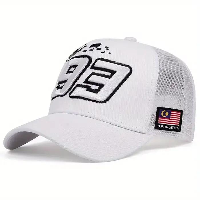 93 casquette de course chapeau de moto