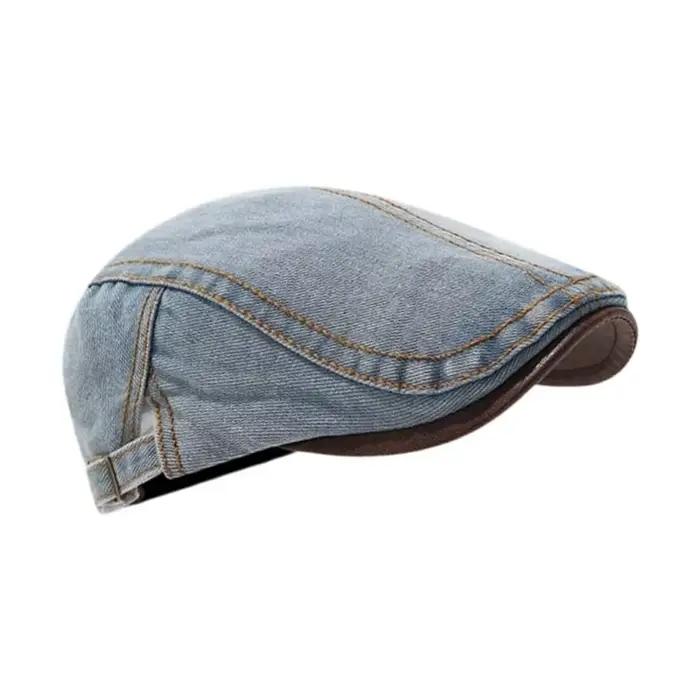 Béret en Coton Lavé Classique 39BB pour Femmes, Accessoire Sportif Polyvalent pour Toutes les Occasions, Hiver, Voyage, Activités de Plein Air