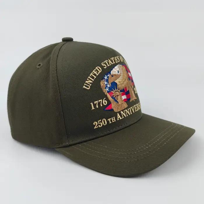 Casquette de jalon du 250e anniversaire des États-Unis! Aigle