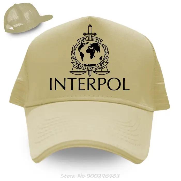 Casquette de Baseball Interpol International pour hommes