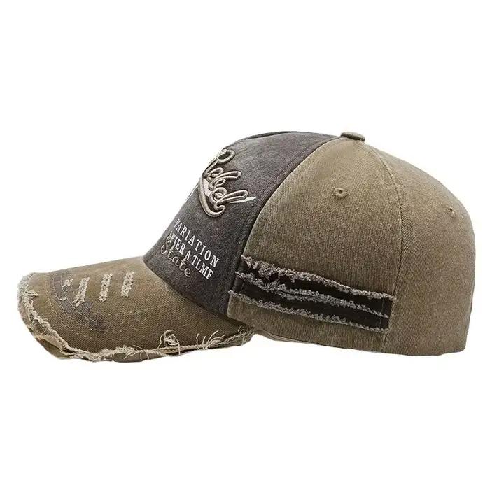 Casquette de Baseball en coton délavé pour hommes