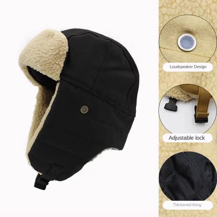 Casquette de Protection des oreilles en toile pour hommes et femmes