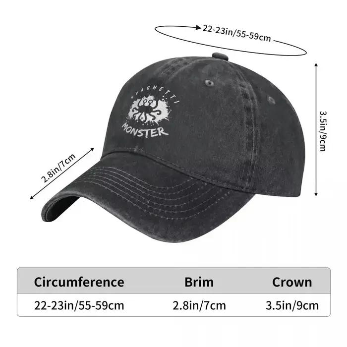 Casquettes de baseball en jean délavé et vieilli