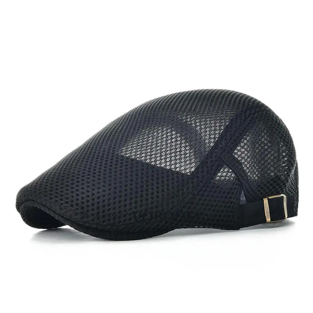 VOBOOM – béret d'été pour hommes et femmes, casquette plate en lierre, Cabbie, Style Gatsby, réglabl