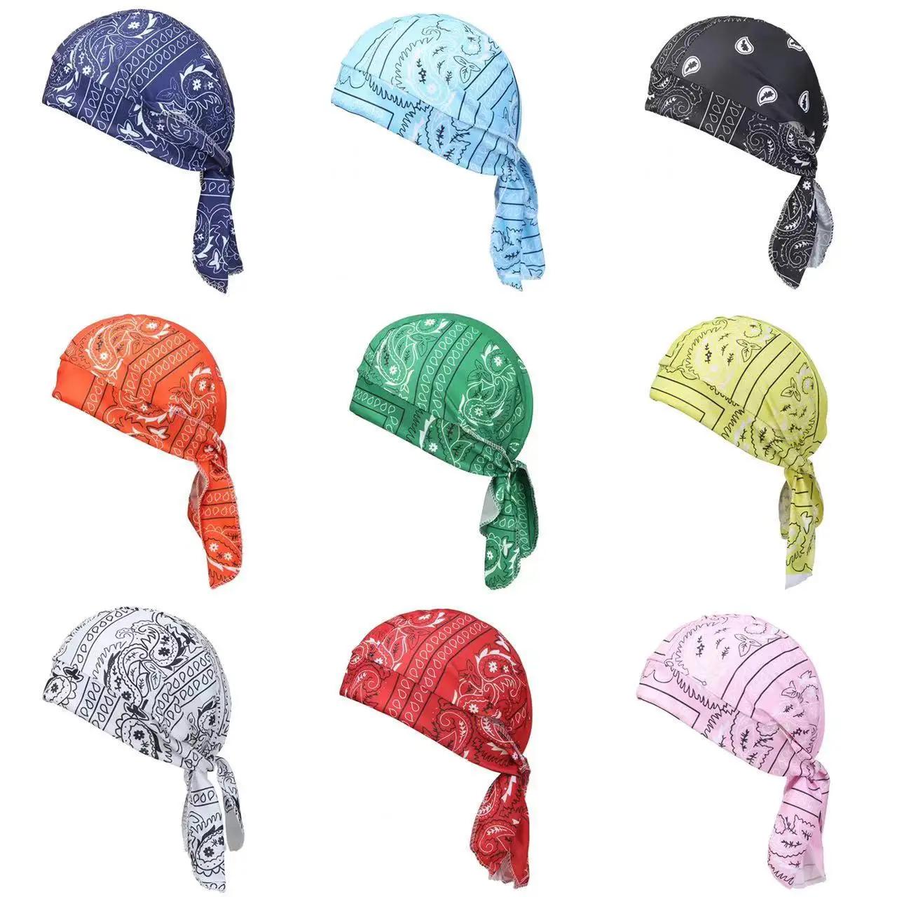 Foulard Bandana pour hommes, foulard de cyclisme, mouchoir, chapeau de Pirate en plein air, moto imp
