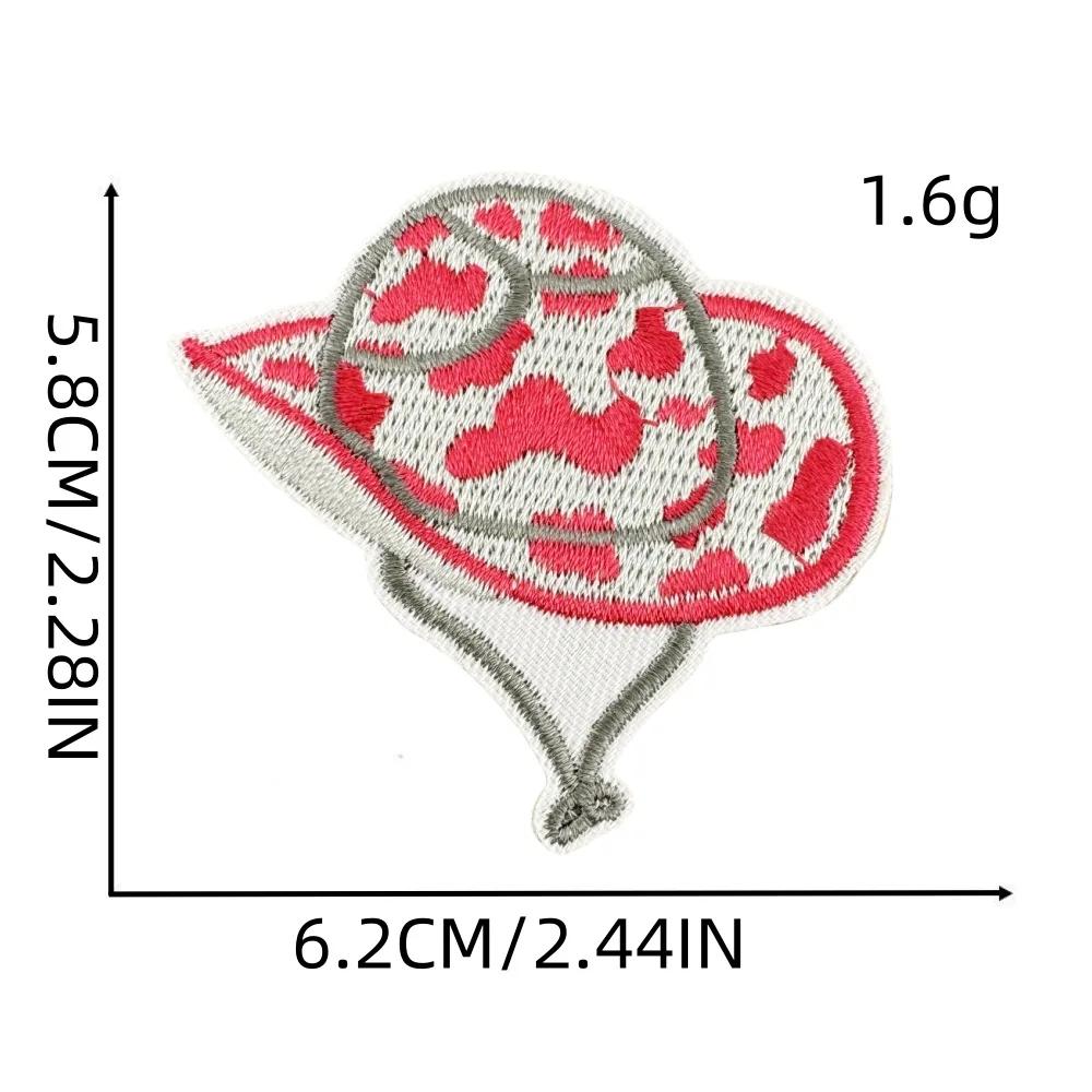 Léopard Cowboy chapeau étoile lunettes serpent fer à coudre broderie Badge patchs bricolage T-shirt