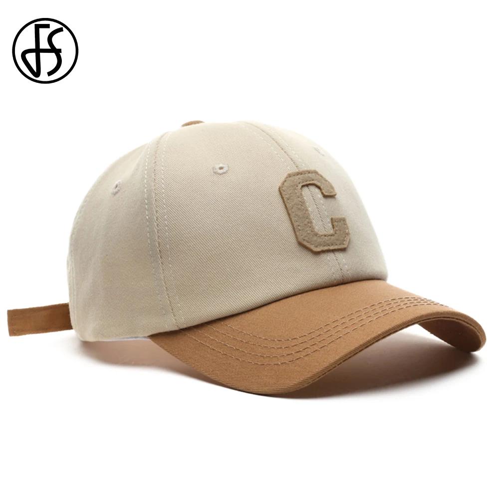 Casquettes de baseball de marque FS pour hommes, chapeau de luxe kaki pour femmes, casquettes vintag