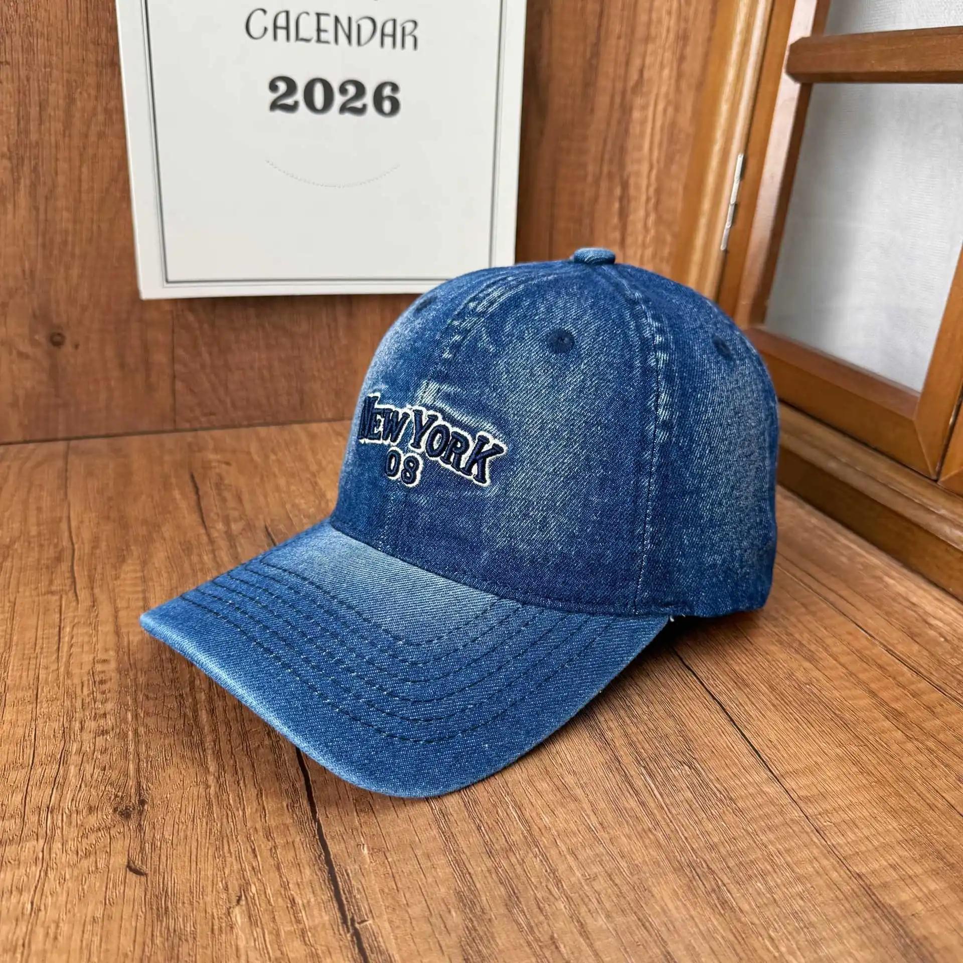 Casquette Snapback Rétro Brodé pour Hommes et Femmes – Casquettes de Baseball Vintage Délavées Print