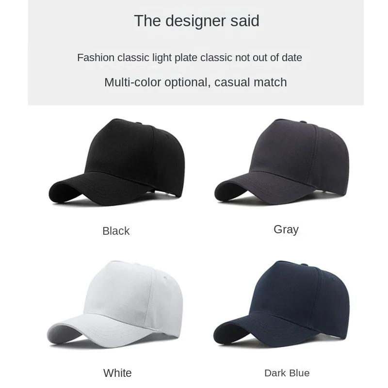 Coton grosse tête homme grande taille chapeaux de Baseball mâle extérieur grande taille Sport casque
