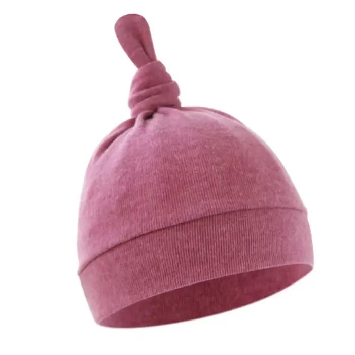 Chapeau en coton doux et respirant pour bébé 0-3 mois mignon et confortable pour les nouveau-nés et nourrissons toutes saisons occasions spéciales