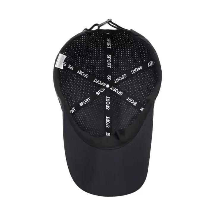 Casquette de course d'extérieur respirante à séchage rapide, protection solaire, casquette de baseball pour homme, chapeau de pêche printemps-été anti-UV