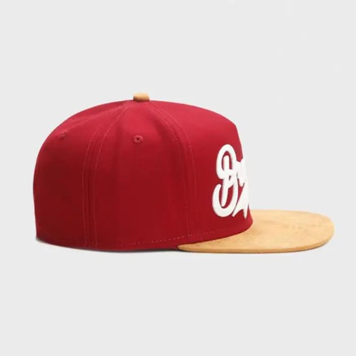 Casquette de baseball Brooklyn Flat Bill protection solaire design unisexe style streetwear acrylique sangle réglableextérieur printemps été