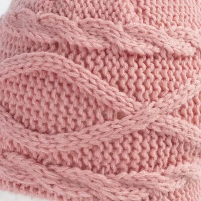 Chapeau à oreillettes Sherpa douillet pour filles chapeau d'hiver tricoté en acrylique confortable et coloré pour enfants occasions de voyage et fêtes