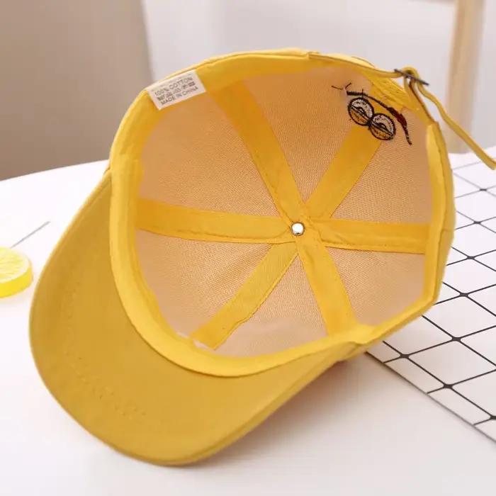 Casquette de Baseball Ajustable pour Enfant Garçon et Fille